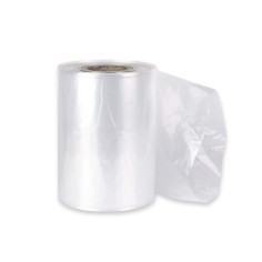 Bolsa plástico continuo tubo transparente 20 cm, G180 -...