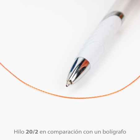 Hilo poliamida 6.6 (nylon) grosor 20/2 - Bobina 1150 metros / 125 grs