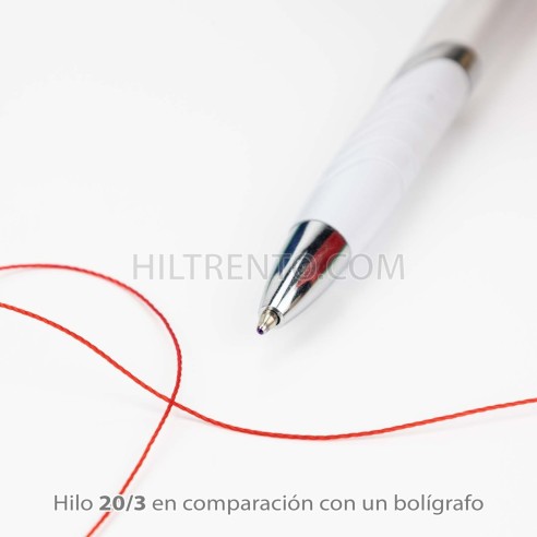 Hilo poliamida 6.6 (nylon) grosor 20/3 - Bobina...