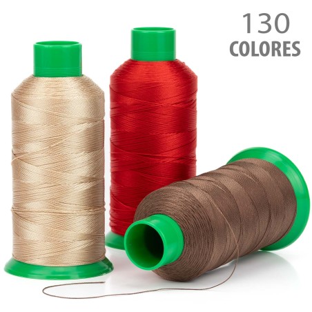 Hilo poliamida 6.6 (nylon) grosor 20/3 - Bobina 750 metros / 125 grs