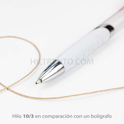 Hilo poliamida 6.6 (nylon) grosor 10/3 -Bobina...