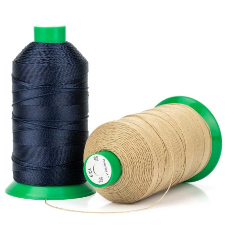 Hilo poliamida 6.6 (nylon) grosor 10/3 -Bobina 775 metros / 250 grs