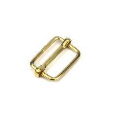 Hebilla corredera metálica ajustable 20 mm oro, para...