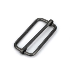 Hebilla corredera metálica ajustable 30 mm negro...