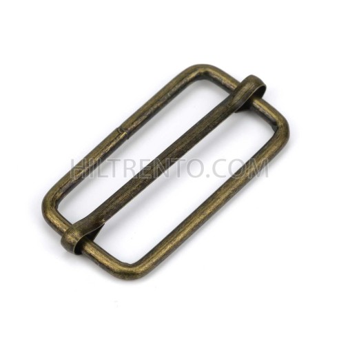 Hebilla corredera metálica ajustable 40 mm oro...