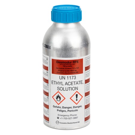 Adhesivo alto rendimiento para reparar lanchas neumáticas PVC, 925V + reticluador desmodur RFE bayer - Lata 5 L