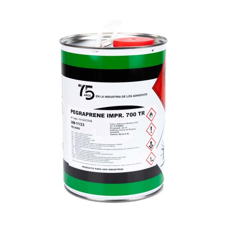 Imprimación suelas caucho 700 TR - Lata 5 L