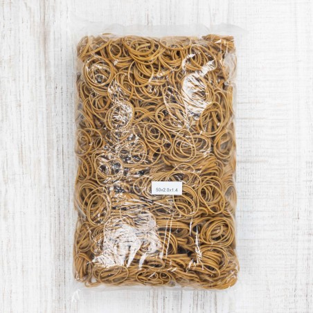 Goma elástica banda caucho natural 50x2mm - 1 Kg