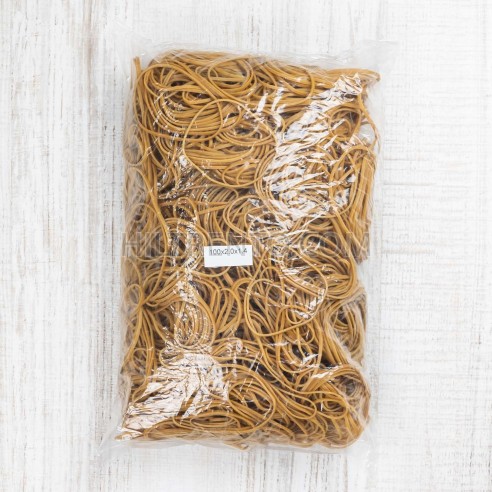 Goma elástica banda caucho natural 100x2mm - 1 Kg