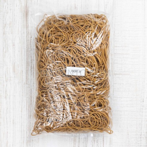 Goma elástica banda caucho natural 180x2mm - 1 Kg