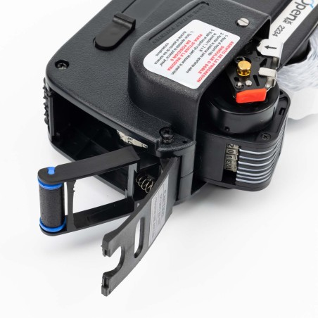 Etiquetadora manual números consecutivos OPEN textil 2234, 1 línea, 7 dígitos, 22x12mm