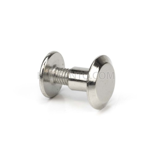 Remache cabeza plana tornillo con rosca níquel...