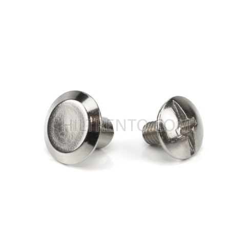 Remache cabeza plana tornillo con rosca níquel...
