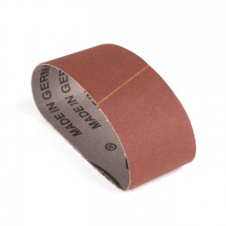 Banda de lija tela roja 283x50 mm grano 180 - Pack 10 uds