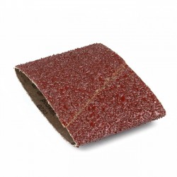Banda de lija tela roja 280x100 mm grano 16 - Pack 10 uds