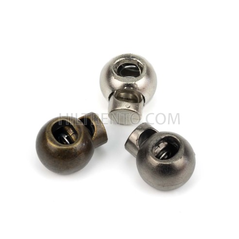 Tope tensor cordón plástico redondo metalizado...