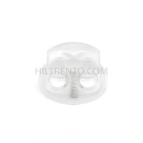 Tope tensor cordón plástico transparente doble...