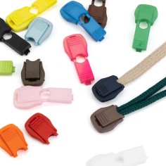 Tapa nudos clip plano terminal presión extremo cordón 37...