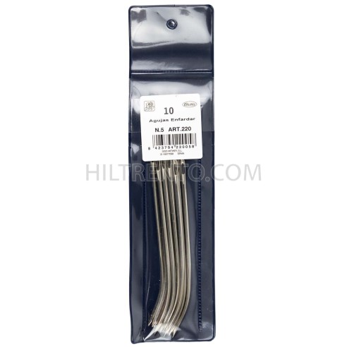 Agujas de enfardar coser sacos 125 mm Nº5 ref....