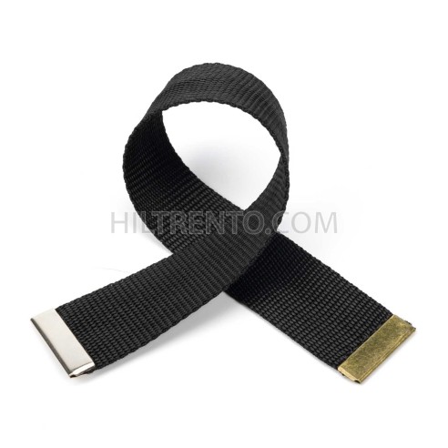 Terminal metálico plateado 30 mm para extremo...