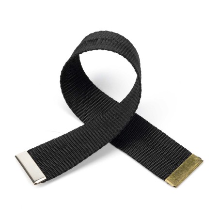 Terminal metálico oro viejo 30 mm para extremo de cinta