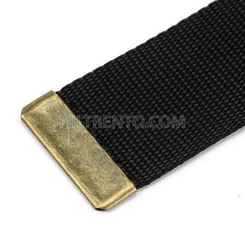 Terminal metálico oro viejo 40 mm para extremo...