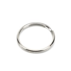 Anilla de llavero plateada 20 mm