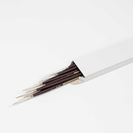 Pincel redondo corto oreja buey Nº1