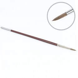 Pincel redondo corto oreja buey Nº6 - Caja 12 uds