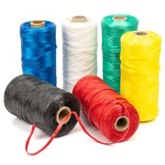 Hilo de rafia plana 4 mm agricultura atar plantas -...