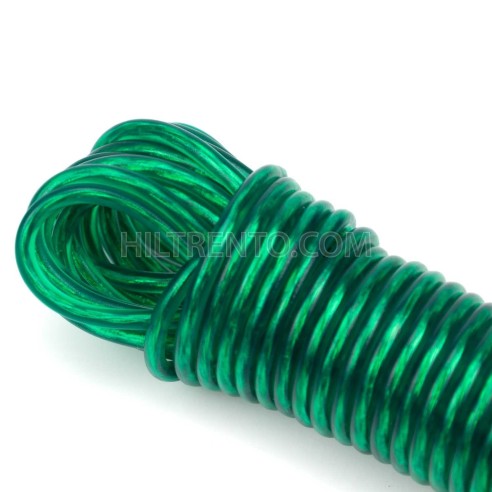 Cable acero 4 mm recubierto de plástico PVC...