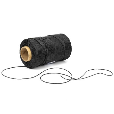 Hilo negro polietileno 3 mm semirrígido guía telefónica mandrilar - Bobina de 500 metros
