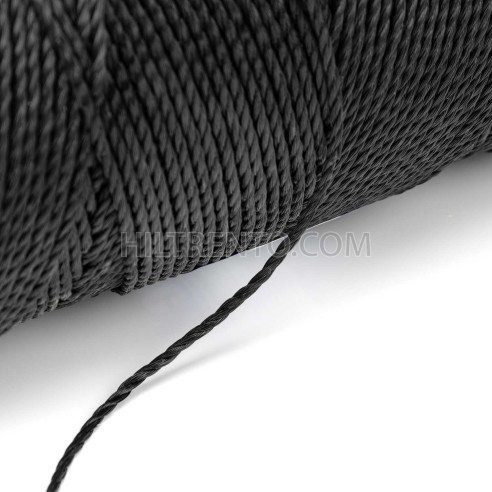 Hilo negro polietileno 3 mm semirrígido guía...