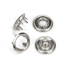 Broche presión metálicos, corchetes, snaps para tela...