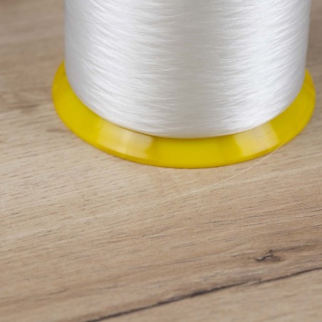 Hilo invisible 0.12 mm monofilamento transparente para coser - Carrete 17.000 mts 250g