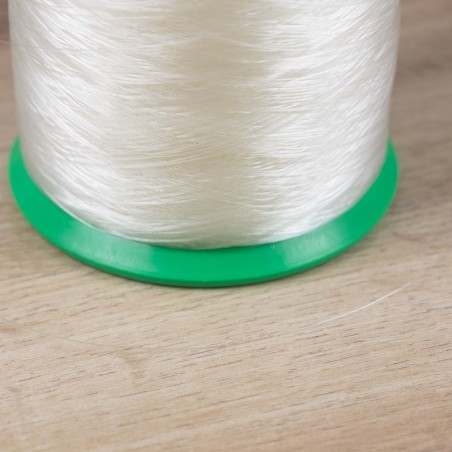 Hilo invisible 0.25 mm monofilamento transparente para coser, pulseras, abalorios - Carrete 4.500 mts 250g