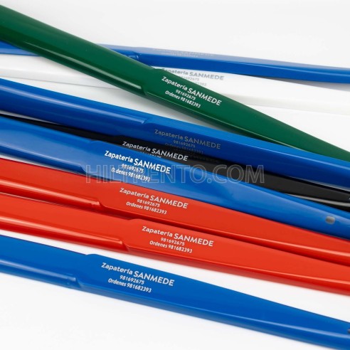 Calzador personalizado manual largo plástico...