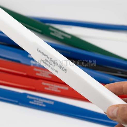 Calzador personalizado manual largo plástico...