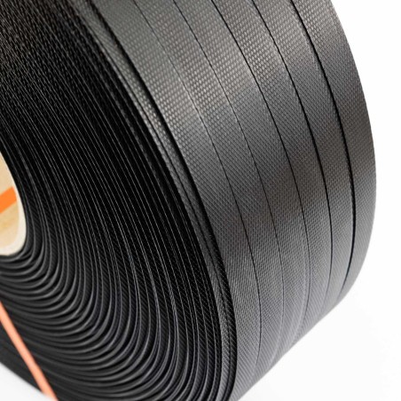 Fleje manual Polipropileno Negro 16 mm - 1000 mts