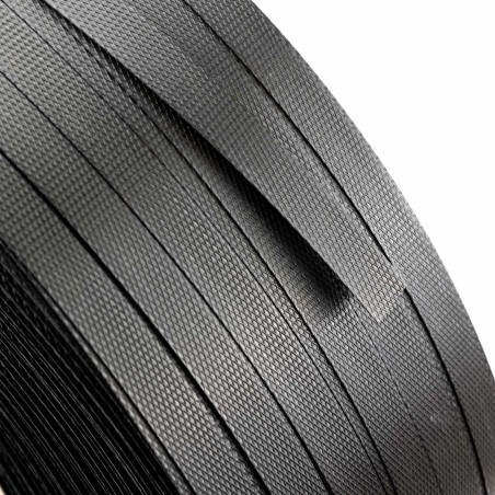 Fleje manual Polipropileno Negro 16 mm - 1000 mts