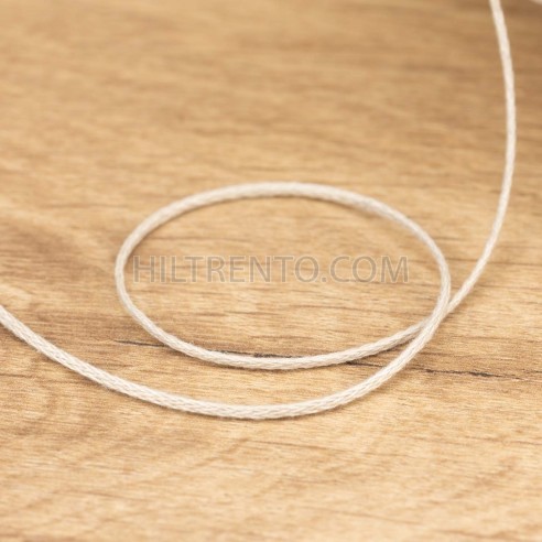 Hilo trenzado rústico acabado natural 1,2mm...