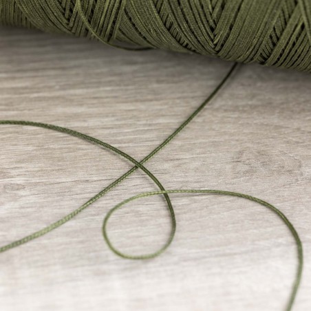 Hilo trenzado parafinado 1,0 mm - Nº6P - Bobina 2000 m