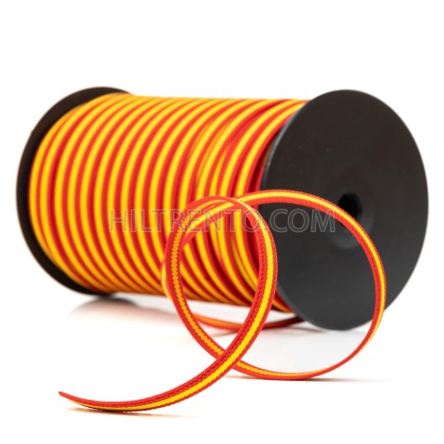 Cinta elástica 10 mm bandera España, para...