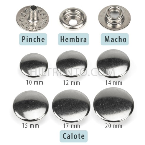 Troquel compatible Broche Rayo 8020