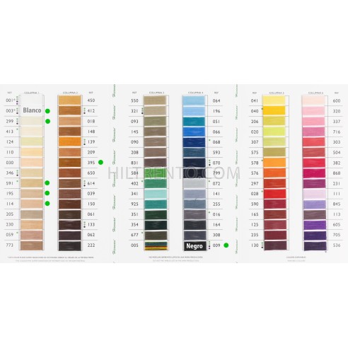 Hilo poliamida 6.6 (nylon) passat 60 grosor...