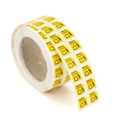 Etiquetas adhesivas polipropileno 10 mm envases "recicla...