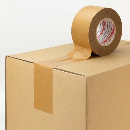 Precinto papel kraft reforzado con hilos 72mm x 80 mts