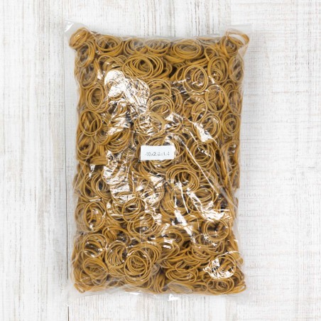 Saco 25 kg Goma elástica banda caucho natural 40x2mm - 1 Kg