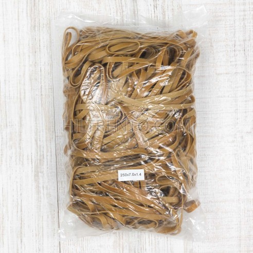 25 kg Goma elástica banda caucho natural 250x7mm