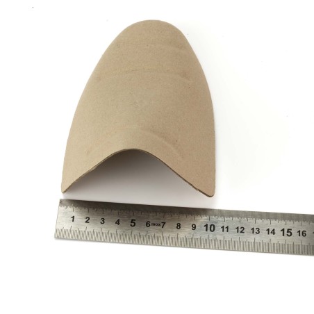 Pernito cartón moldeado para Zapatos, Tamaño M, 15.5x10.5 cm ,Moldeador relleno para Mantener la Forma del Calzado